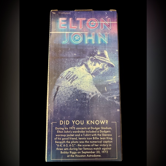 LOS ÁNGELES DODGERS ELTON JOHN BOBBLEHEAD - Picture 3 of 6